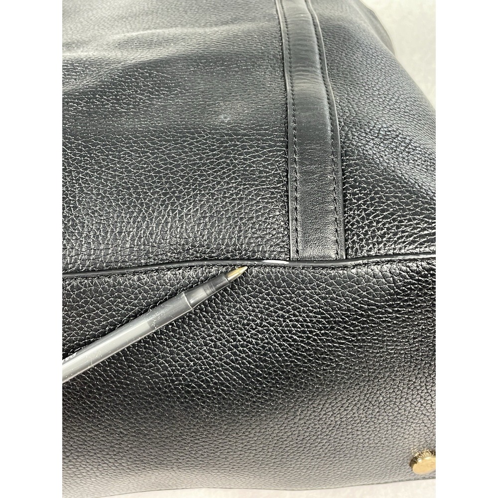 Michael Kors Bedford Legacy Large Black Leather Tote 30F9G06T3L Retails‎ $425 - Picture 11 of 16